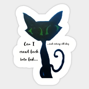 Catnap Kitty Sticker